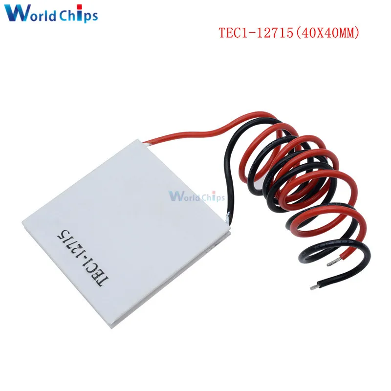 TEC1-12715 5 шт. TEC1 12705 12706 12715 04905 12710 12709 12703 12712 Термоэлектрический охладитель Пельтье TEC1-12706 12V Пельтье Elemente модуль - Цвет: TEC1-12715
