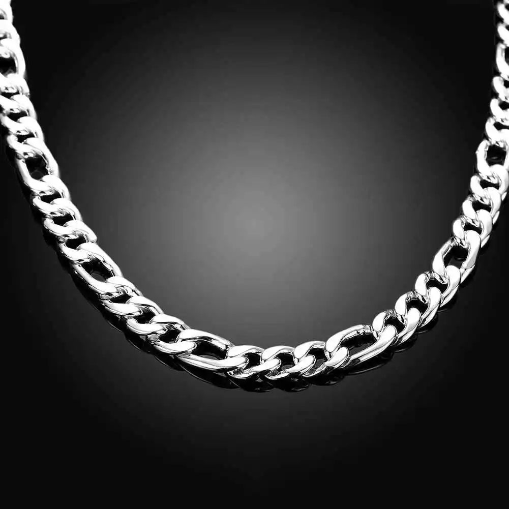 Оптовая продажа серебро 925 пробы ювелирное изделие плоская Трехфазная одна