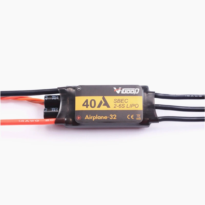 V-хорошие Самолеты-32 ESC 40A 60A 80A 100A 120A 150A 2-8S Lipo 5,5 V/8A BEC RC самолет ESC для RC модели RC аксессуары