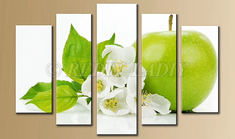 DIY Алмазная картина из 3 частей 5D Алмазная мозаика летний праздник 5 панели, Модульная картина настенное Искусство Стразы Вышивка крестиком ремесла