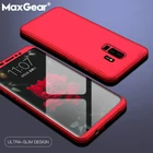 Чехол с полной защитой для Samsung Galaxy Note 9, S6, S7 Edge, S8, S9, S10 Plus, A6, A7, A8 360, A51, A71, A70, A50, A40, S20 S, стекло, 2018