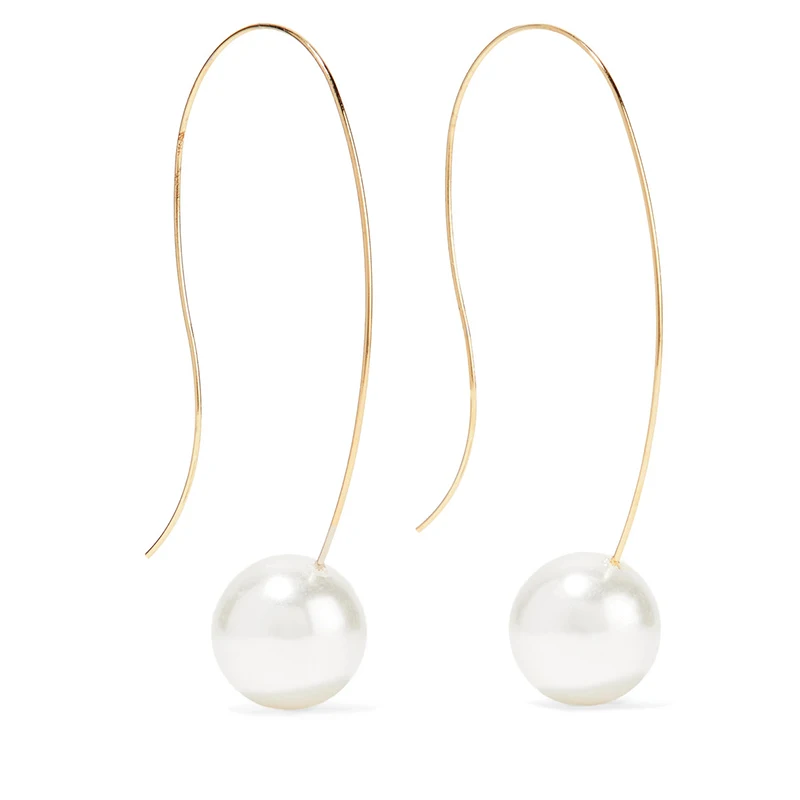 Новые жемчужные серьги для za крепление Подвески с жемчугом одной