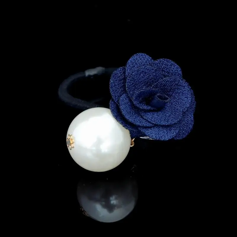 12PCS New Korean Fashion Imitated Pearl Rose Flower Hair Accessories For Women Girls Handmade Hairbands | Украшения и аксессуары