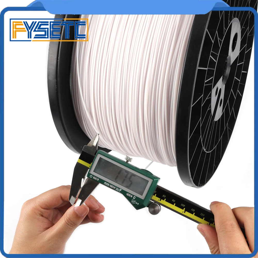 1.75mm 1roll/5KG PLA Filament Top Quality White Color Printing Materials 1.75 For 3D Printer/3D Pen | Компьютеры и офис