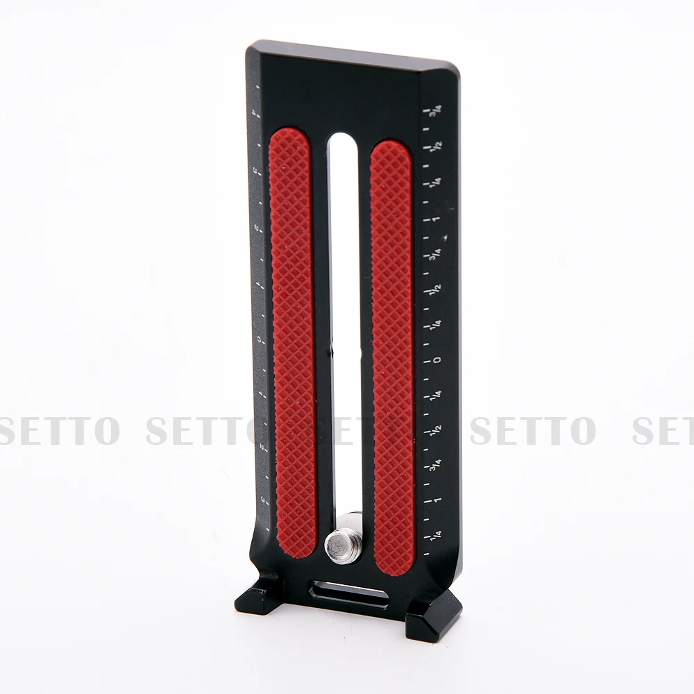 Винт 1/4 ''из алюминиевого сплава быстросъемный вертикальный L кронштейн