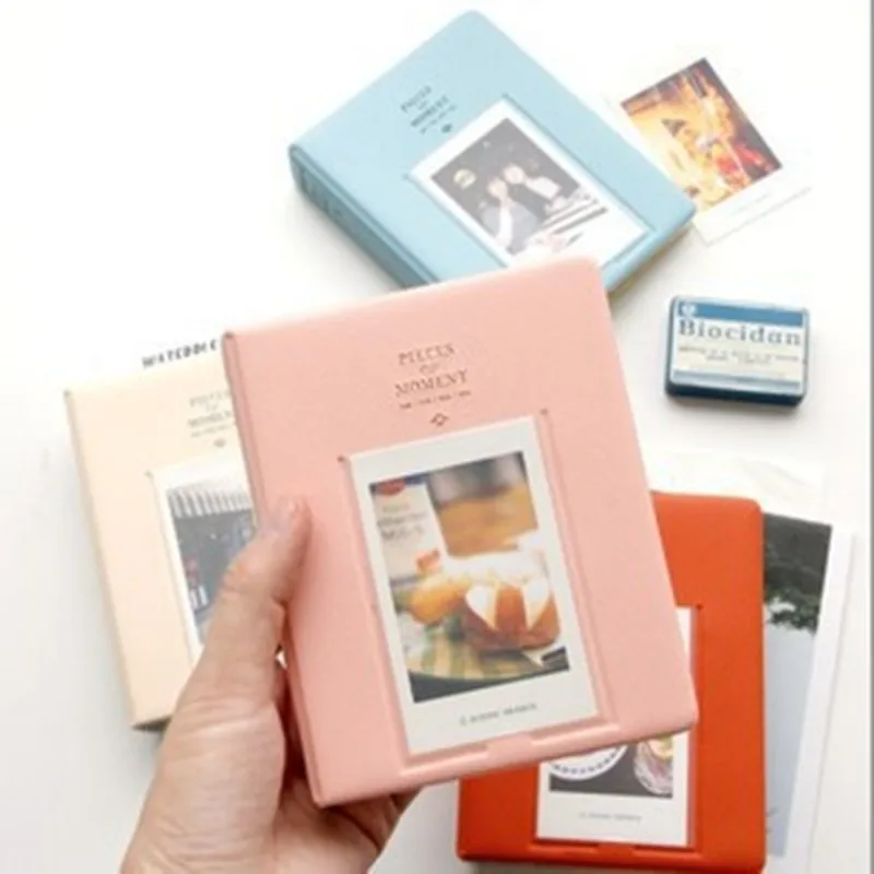 64 кармана фотоальбом мини мгновенная Картина чехол для хранения Fujifilm Instax Mini Фильм 8 Корея альбом для фотоаппарата Instax Fotografia