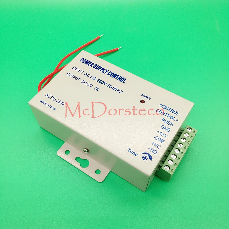 

DC 12V3A New Door Access Control system Switch Power Supply 12V/DC 110~260V/AC Access Control Power Supply