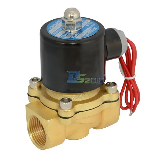 Электромагнитный клапан NPT 3/4 &quotDC24V прямой воздух WOG нормально закрытый