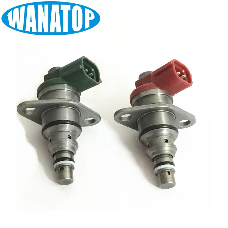 Новая пара SCV 096710 0120 красный 0130 зеленый регулятор всасывания топлива для Toyota|valve
