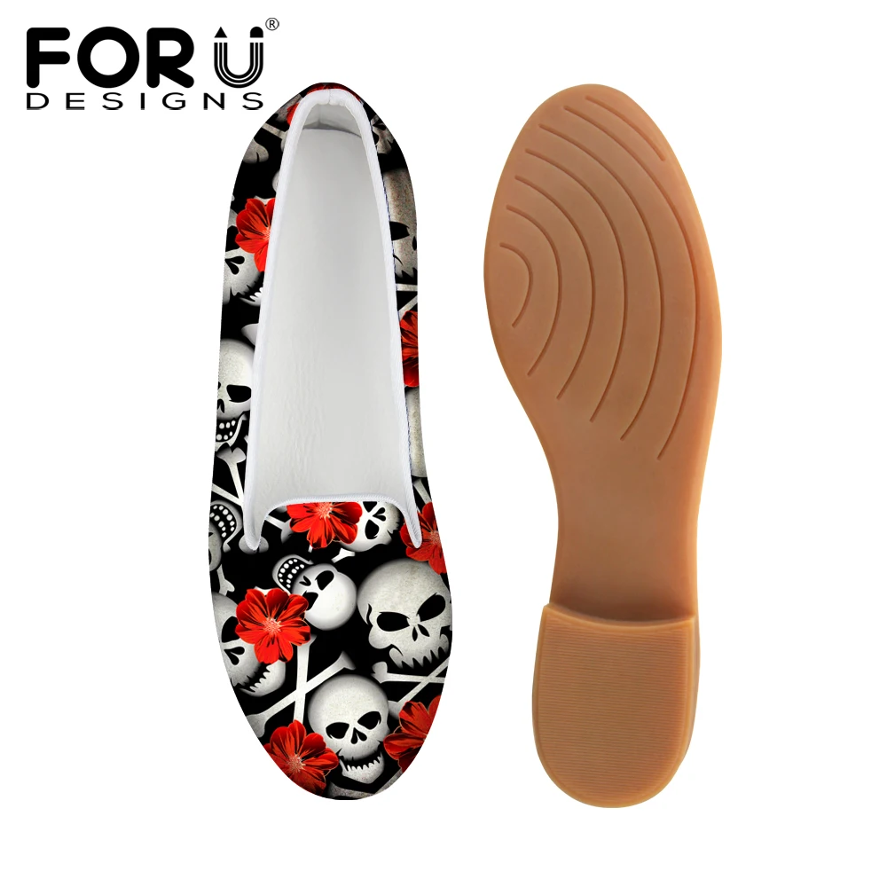 Горячие Продажи Новый Люксовый Бренд женская Череп Оксфорд Обувь Дизайнеры