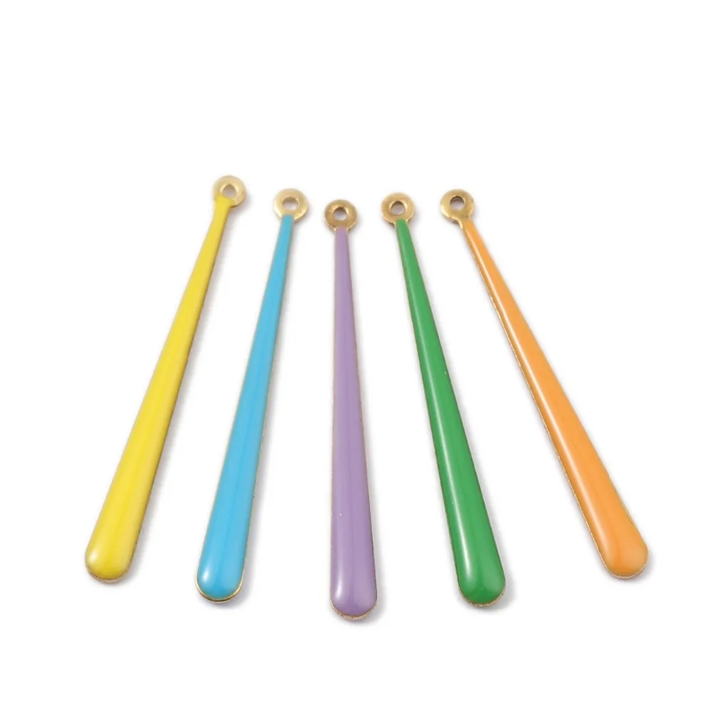 DoreenBeads модные медные эмалированные бриллиантовые бейсбольные латунные