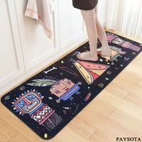 paysota creative carpet tribal civilization bedroom home non slip kitchen mat