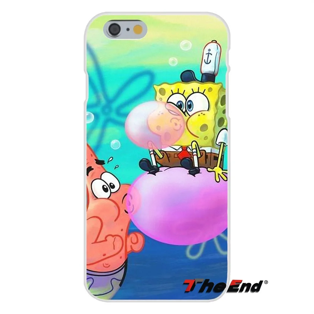 Для samsung Galaxy S3 S4 S5 мини S6 S7 край S8 Plus Note 2 3 4 5 мультфильм смешной Губка Боб Квадратные Штаны арт Мягкий силиконовый чехол - Цвет: images 11