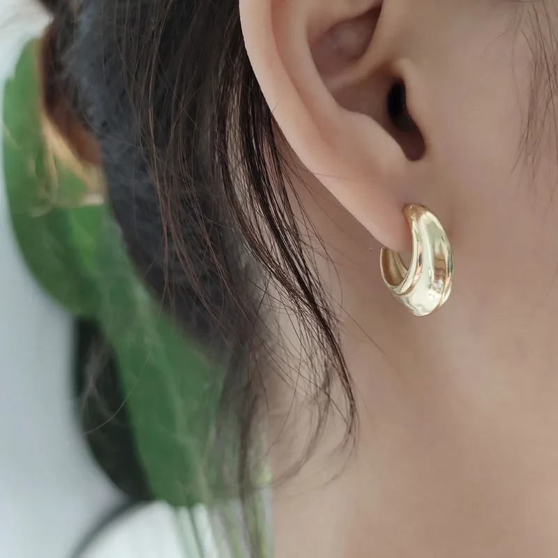 Классические круглые серебряные серьги-кольца, 925 пробы, серебряные круглые серьги для женщин и мужчин, креольские серьги-кольца, ювелирные изделия для пирсинга