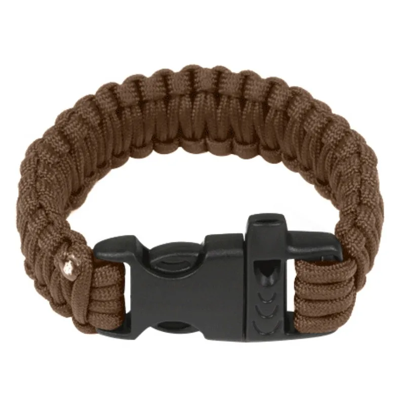 Походный спасательный Браслет Из паракорда и свисток портативный парашютный