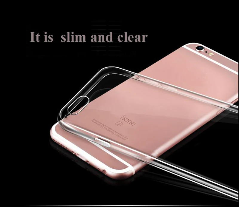 Ультратонкий прозрачный силиконовый чехол Kisstop для iPhone 6 6s X XS Max XR 7 8 Plus мягкая