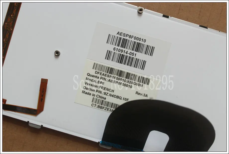 100% Новинка для HP Envy 17 2199EL 2199EZ 1189EL 1190CA FR Французская клавиатура ноутбука с