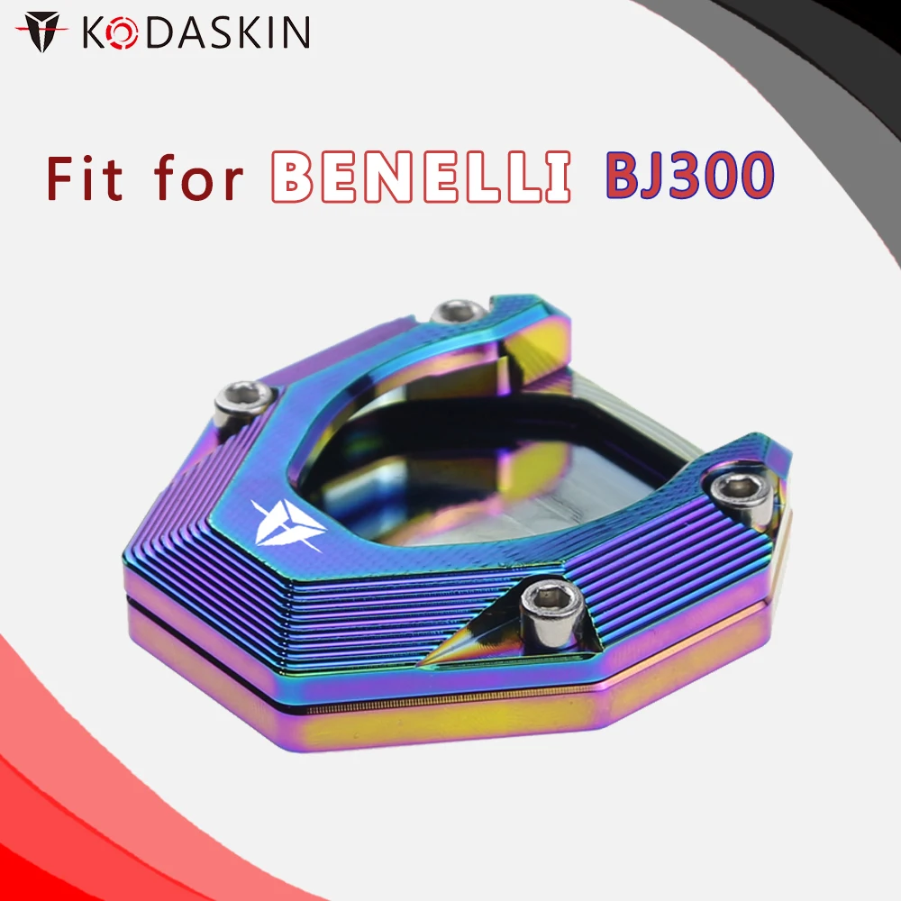

KODASKIN Motorcycle CNC Aluminum Side Stand Enlarge for BENELLI BJ300