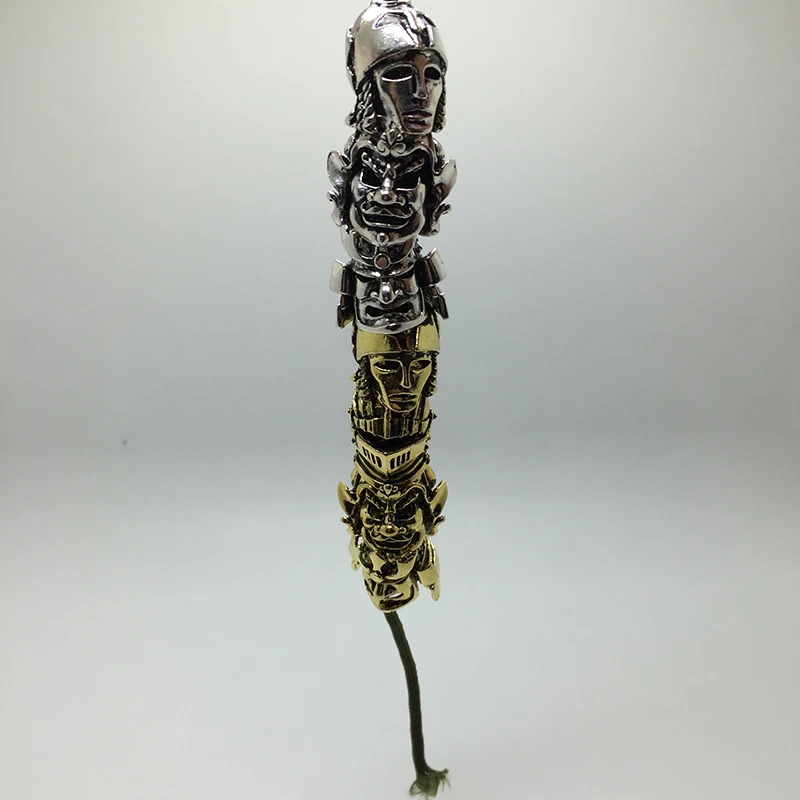 7 шт. Большие размеры Паракорды Бусины металла Талисманы череп для браслет