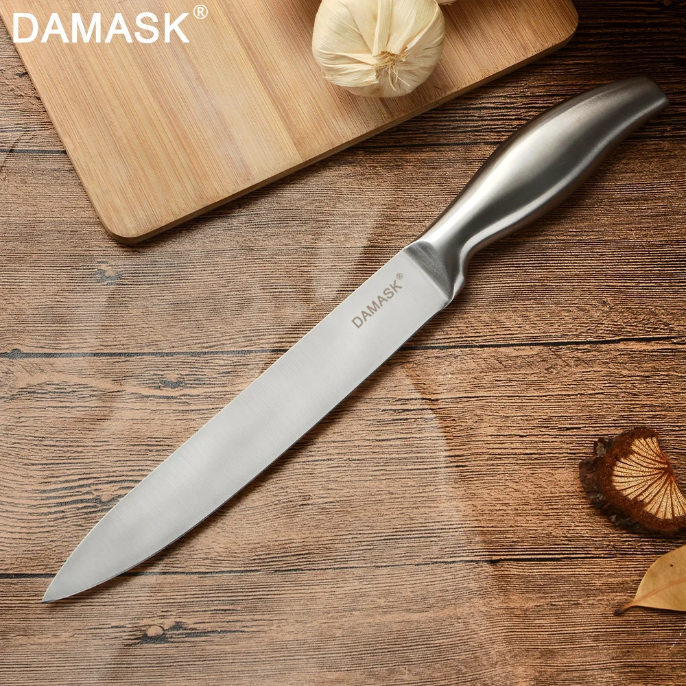 Нож из нержавеющей стали Damask 3Cr13mov универсальный шеф-нож сантоку кухонные ножи в