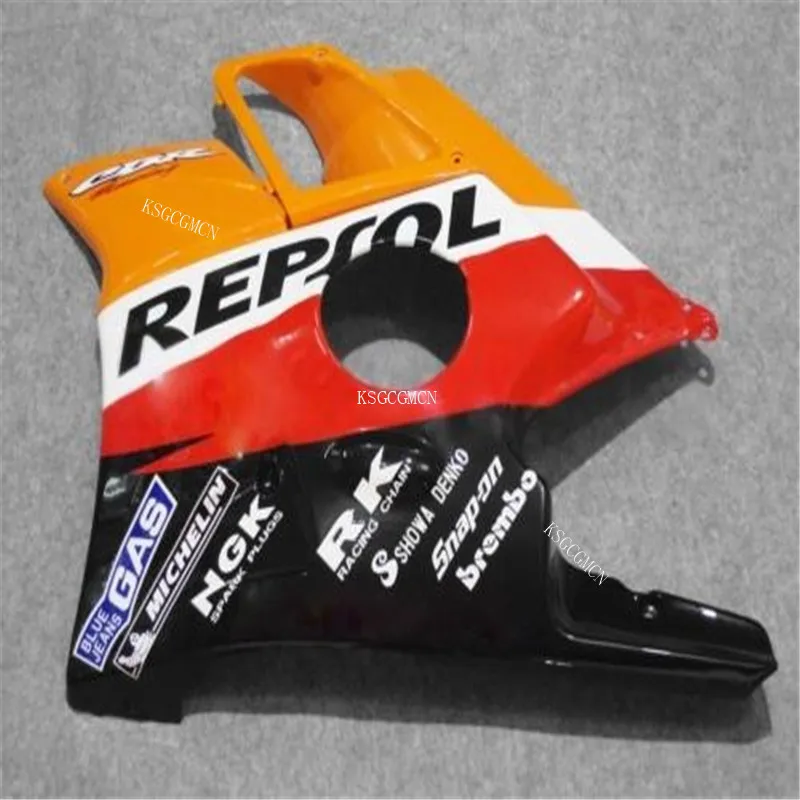 Обтекатель для HONDA CBR 600 F2 1991 1994 CBR600 91 92 93 94 оранжевый черный пластиковый|Накладки и