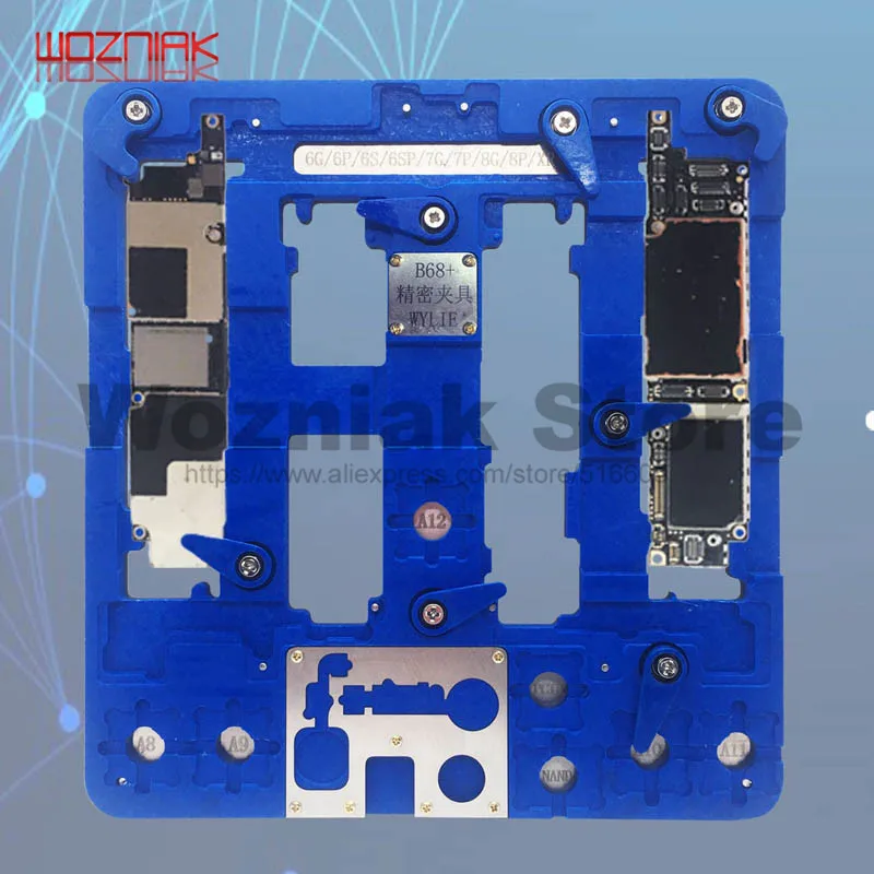 Универсальный зажим WYLIE для IPHONE 6/6P/6S/6SP/7/7P/8/8P/X/XR/XS/XSMAX основная плата HDD чип IC