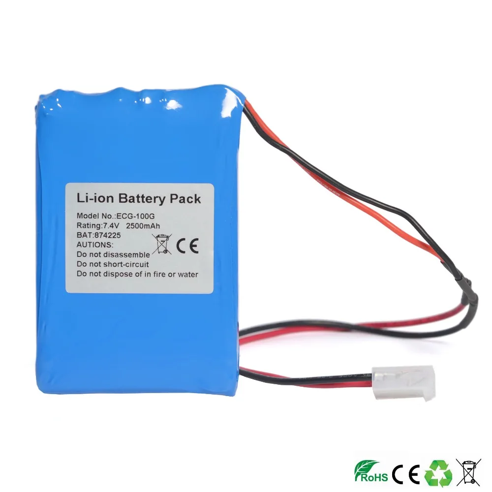 Производители продажи запасной аккумулятор для ЭКГ Для CONTEC ECG-100G Аккумуляторы для медицинского оборудования