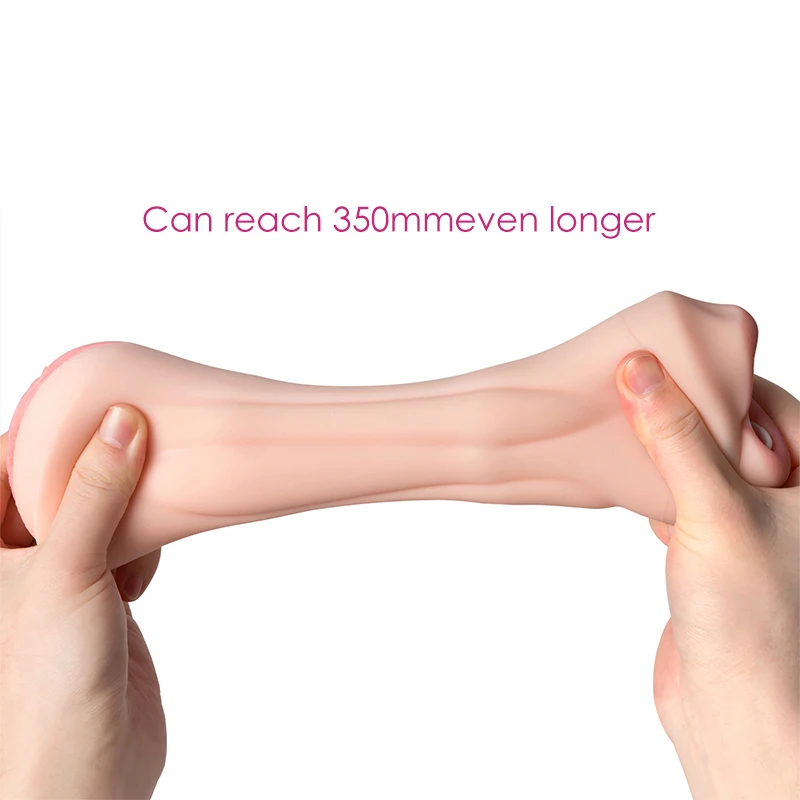 Zemalia Debby Реалистичный оральный стимулятор с языком и зубами Искусственная вагина мужской мастурбатор.