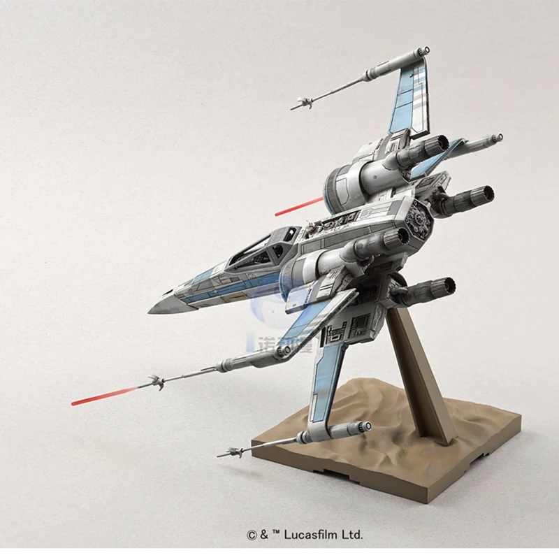 Оригинальная Bandai 02289 Звездные войны модель 1/72 X-Wing X-wing fighter Rebel style ПВХ фигурка модель куклы игрушки Фигурки