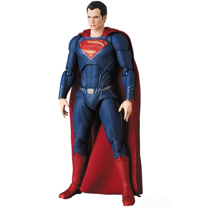 16 см DC Супермен MAFEX 057 Лига Справедливости Супер человек Коллекционная модель BJD