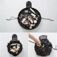 convenient travel makeup brush bag large capacity makeup pouch organizer cosmetic storage case