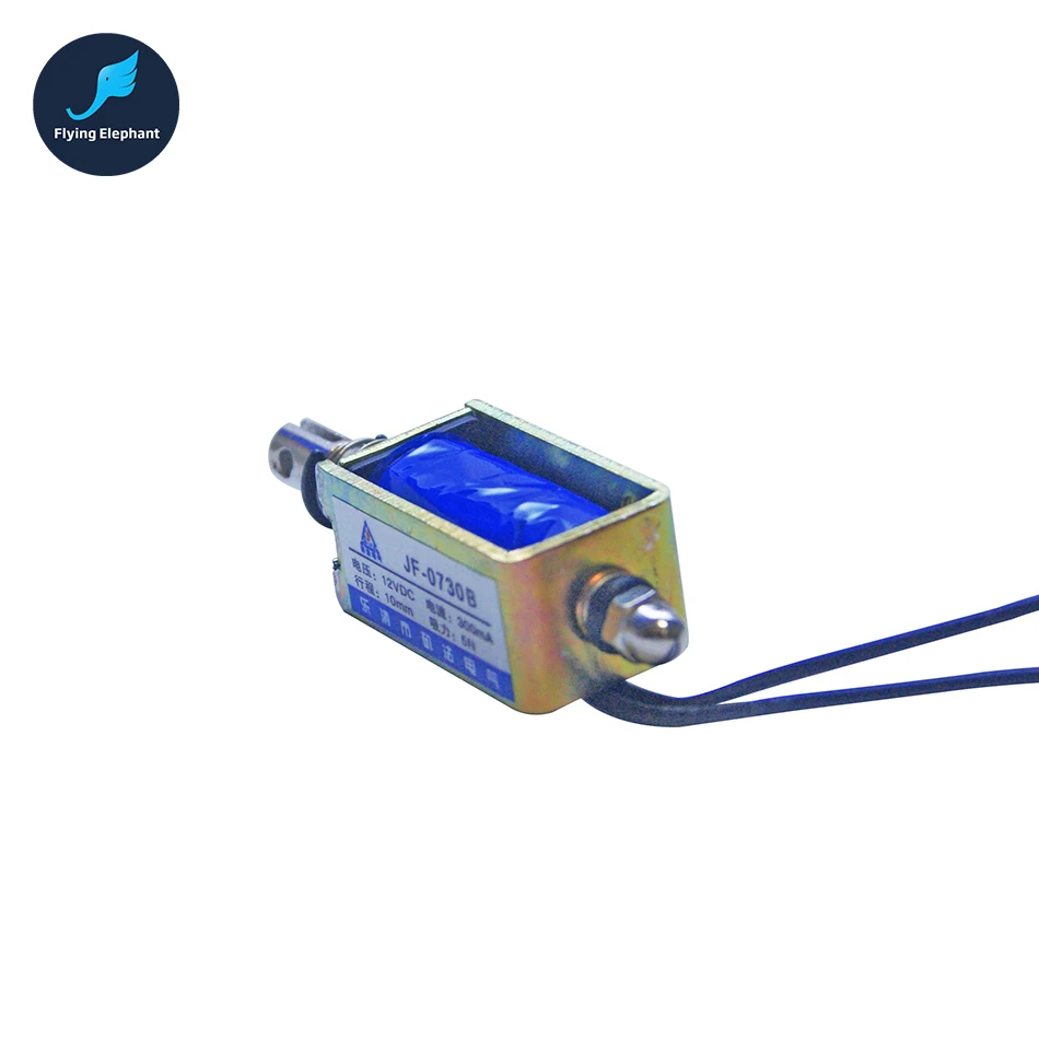 12 В постоянного тока или 24 0 3 а открытая рамка с линейным соленоидным