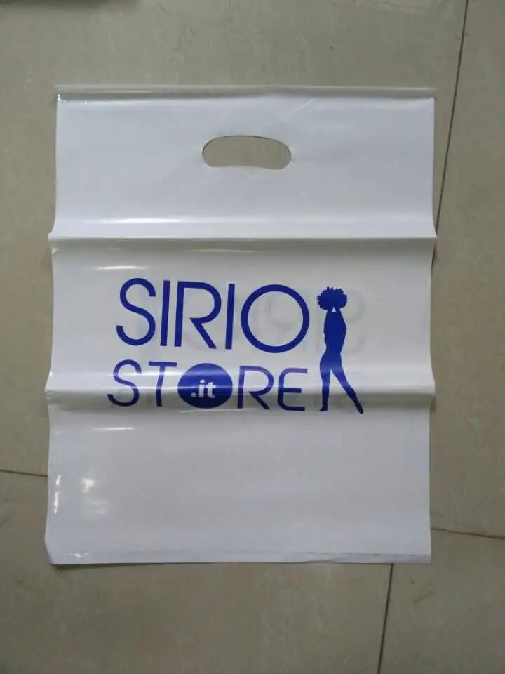 500 шт. пластиковые пакеты для упаковки волос с напечатанным логотипом Размер 11 8 *