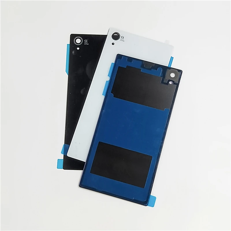 Для SONY Xperia Z1 L39H C6903 C6902 Задняя стеклянная крышка для аккумулятора задняя дверь