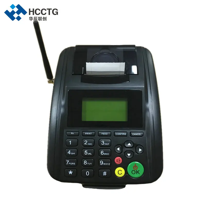 

3 PCS Web Food Printer Wireless Mobile POS Printer with GPRS or WIFI connectivity Supports Remote WIFI Printing HCS10 WIFI