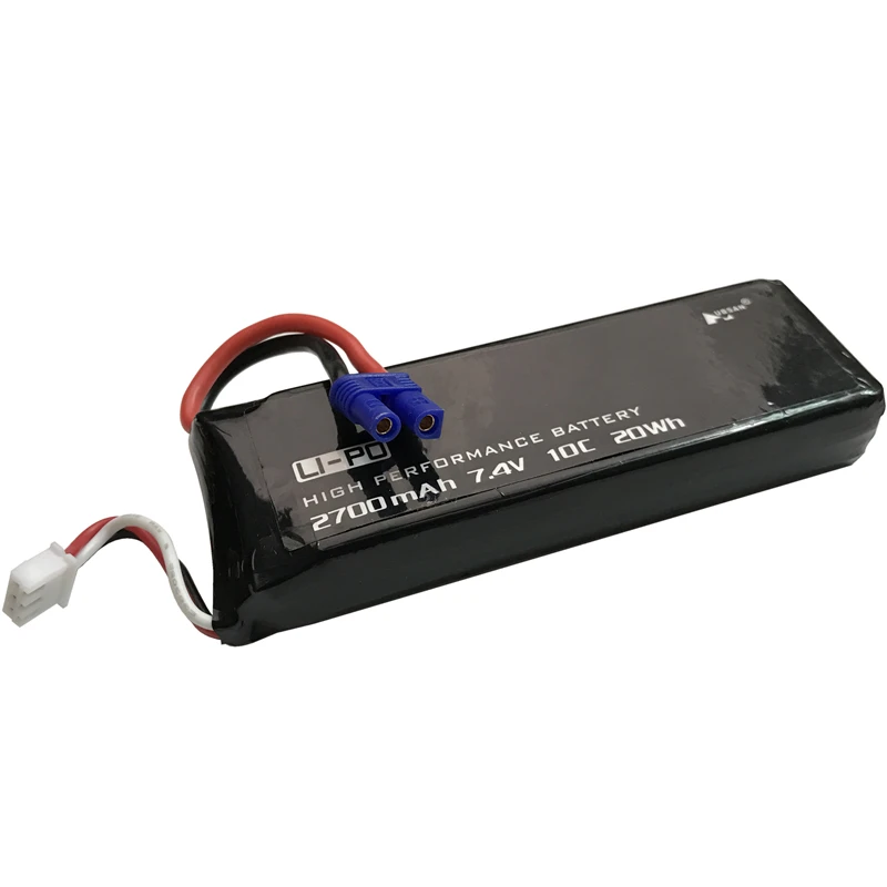 Оригинальный Hubsan H501C H501S X4 7 4 в 2700 мач lipo аккумулятор 10C 20WH для радиоуправляемого
