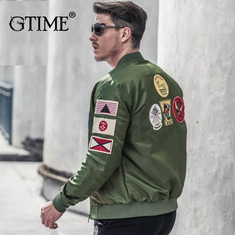 Gtime дропшиппинг Летающий ВВС пальто Мужская куртка плюс размер 6XL Военная