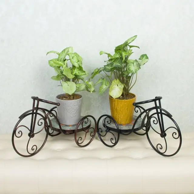 Специальное предложение круглый одиночный цветок мозаика Железный стенд