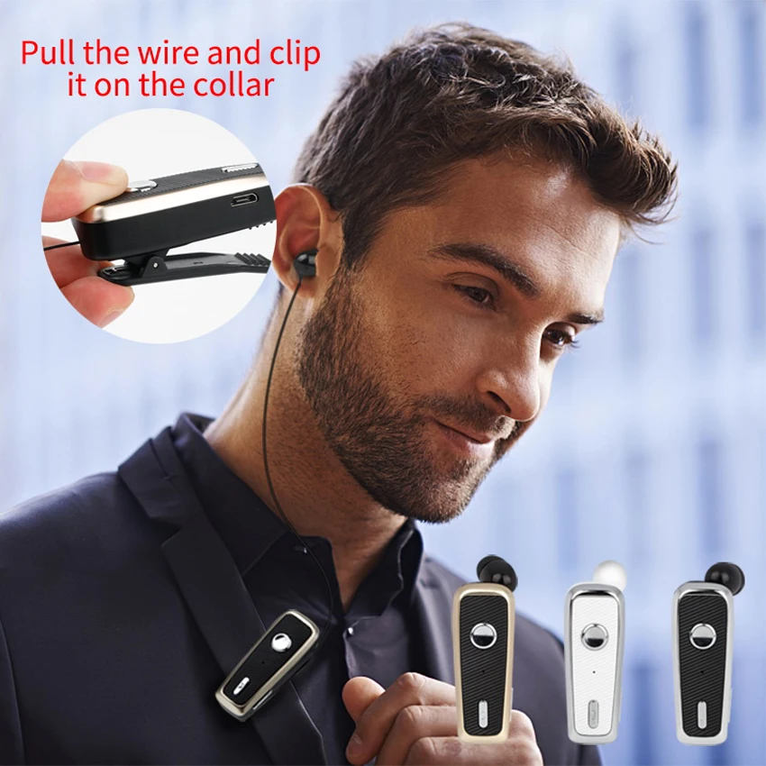 2019 Funelego клипса с Bluetooth гарнитура Беспроводной наушники оригинальный фара