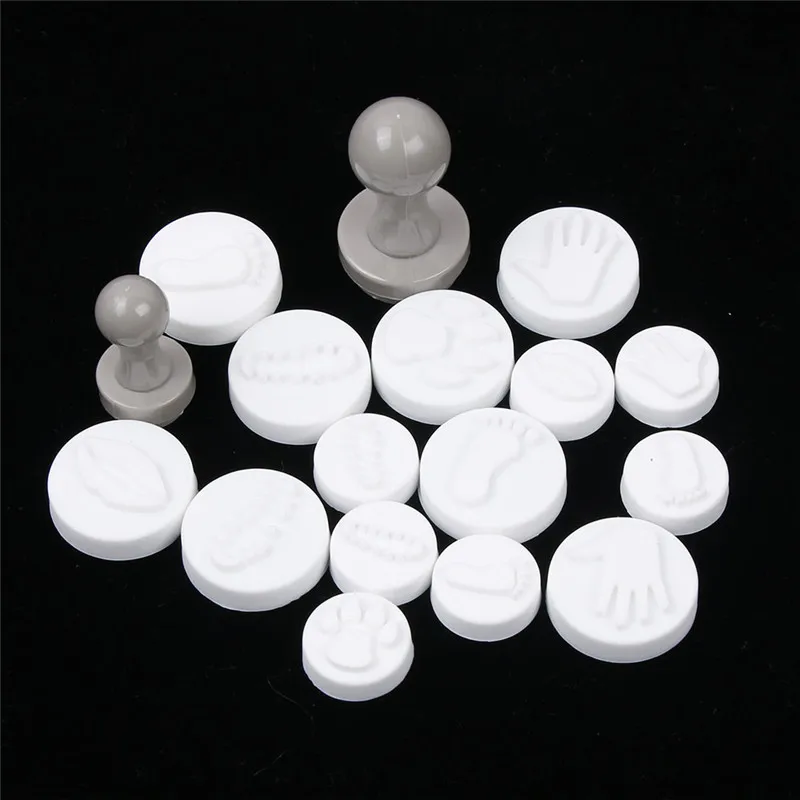 

18Pcs Fondant Cake Printing Mold Plastic Cookie Chocolate Pressing Mould Cake Decorating Tools Baking Stamping Decorators