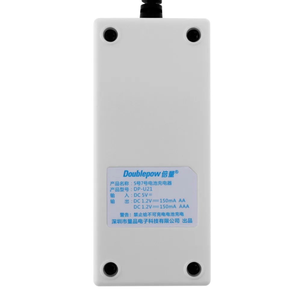 Doulepow Быстрое интеллектуальное USB зарядное устройство 2 слота светодиодный