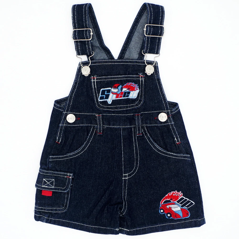 Комбинезон для маленьких мальчиков и девочек брюки слинги из денима брендовая