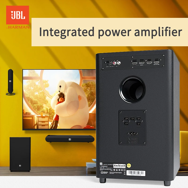 JBL cinema615 домашний кинотеатр 5.1 Звук набор ТВ динамик музыкальный центр. |