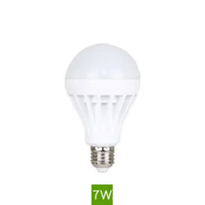 5 Вт 7 9 12 15 Led E27 перезаряжаемый умный белый энергетический светильник на 130 ° лампа