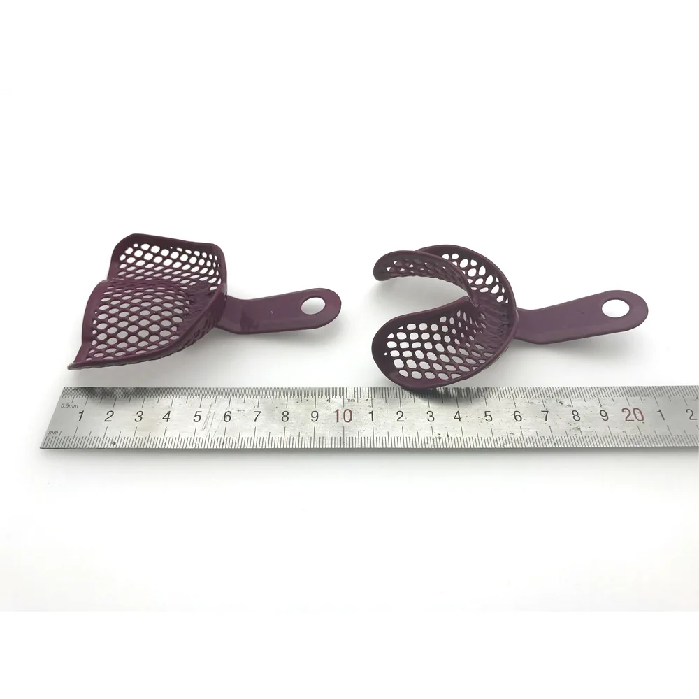 1 пара высокое качество стоматологический пластмассовый металлический Edentulous Jaws