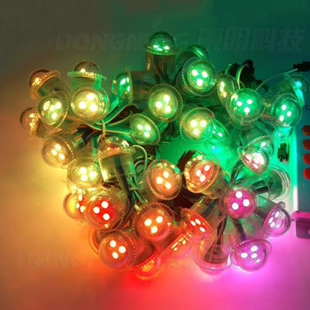 Оптовая продажа 200 шт. IP68 светодиодные пиксельные модули d26мм 3 светодиода 5050 SMD RGB