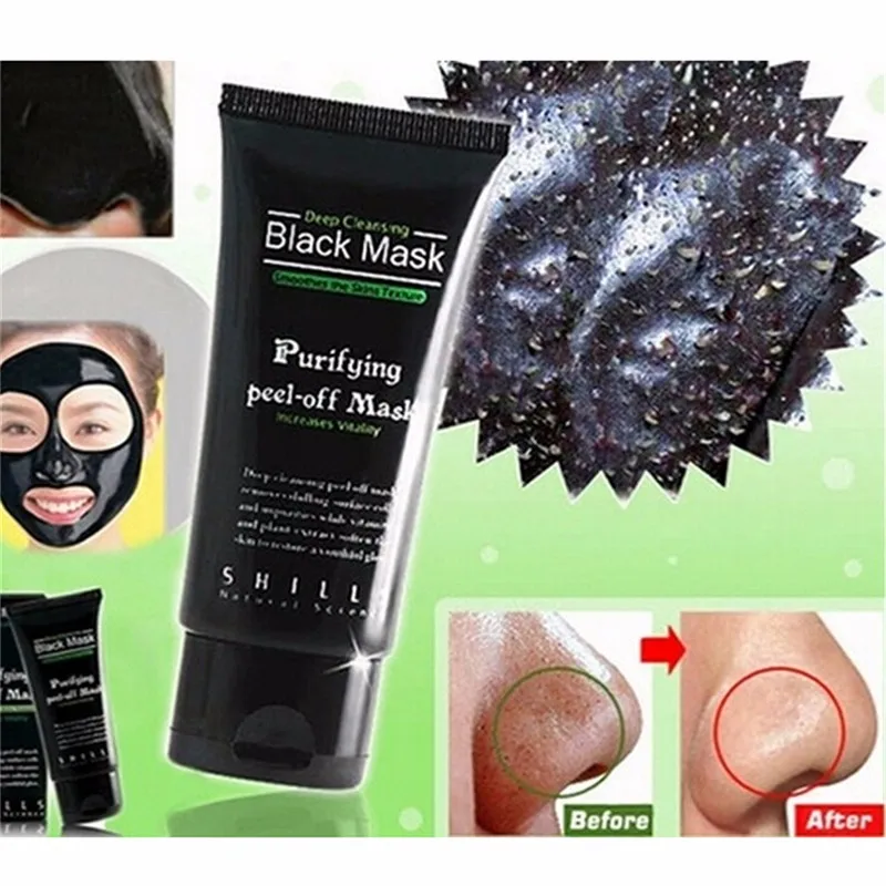 Черная маска для удаления лица глубокие маски Очищающая очищающая