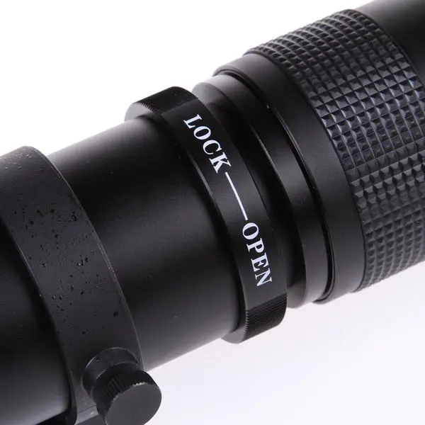420-800 мм F/8,3-16 телефото зум-объектив для Canon Nikon Pentax sony Dslr камер