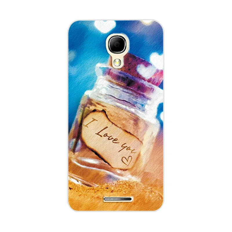 Милый модный чехол для телефона для Alcatel One Touch Pixi 4 3g 5010D Love Heart задняя крышка для Alcatel Pixi4 5010 чехол-бампер