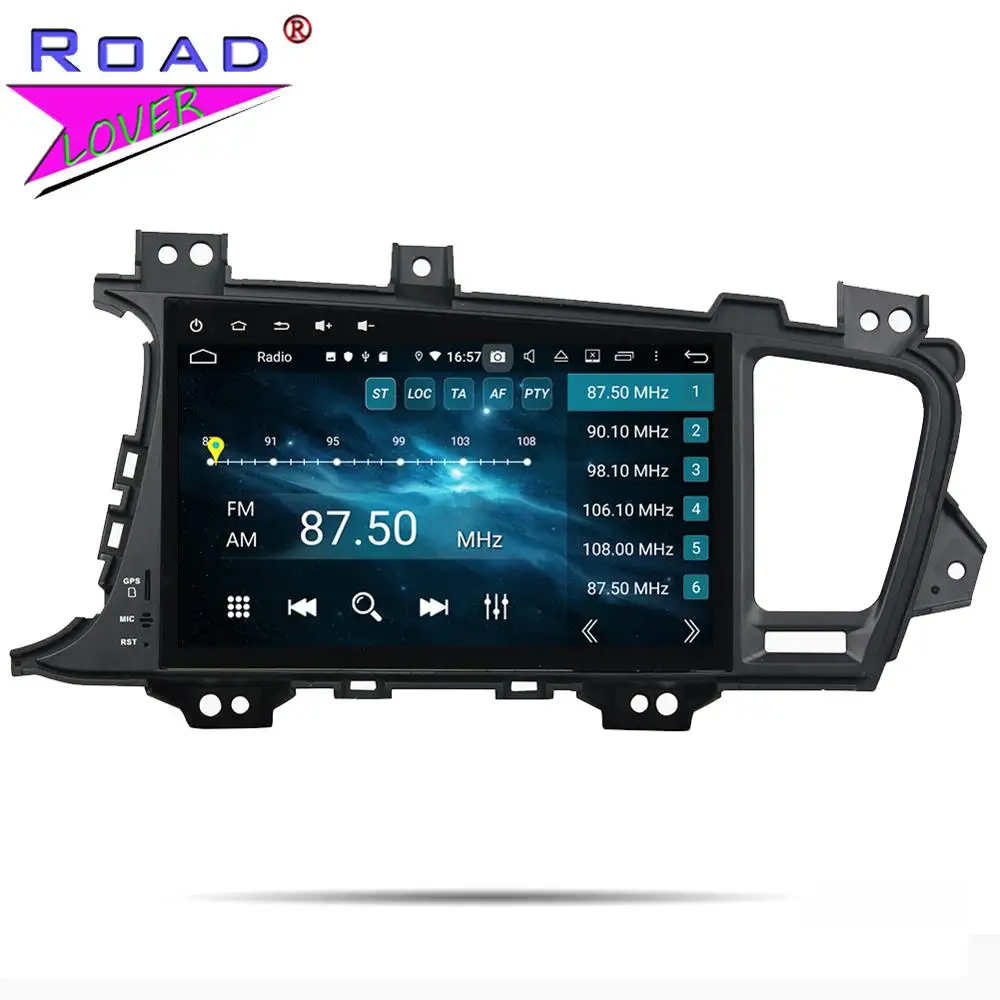 Roadlover Android 9 0 Автомобильный мультимедийный плеер для KIA K5 Optima 2014 Стерео gps